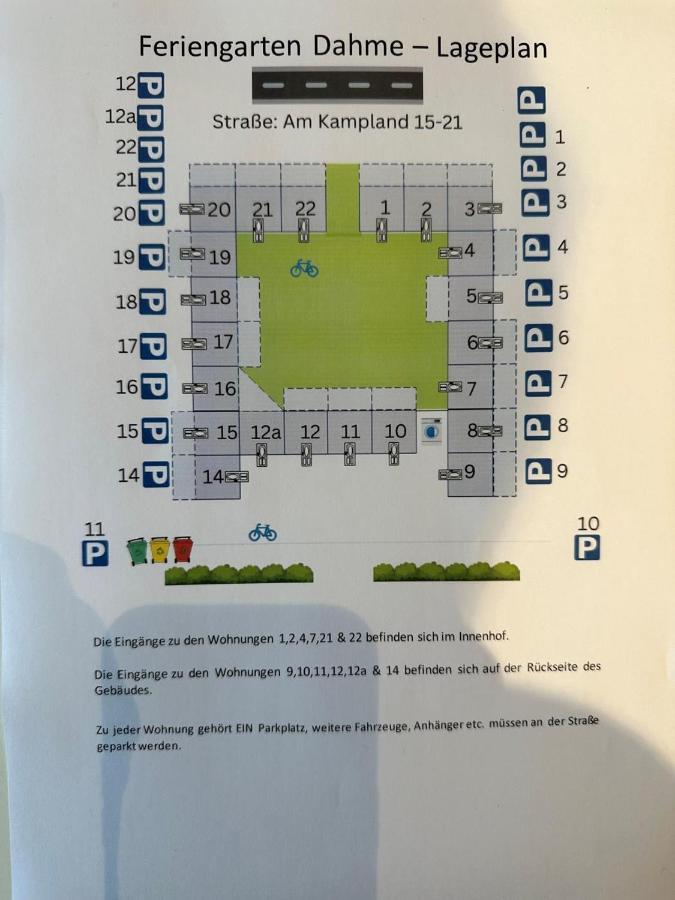 Feriengarten Dahme W 20 Exteriör bild